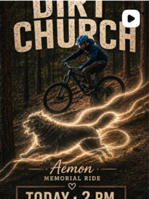AEMON MEMORIAL RIDE — today at 2 PM. Roll out together, ride for our friend. All welcome.